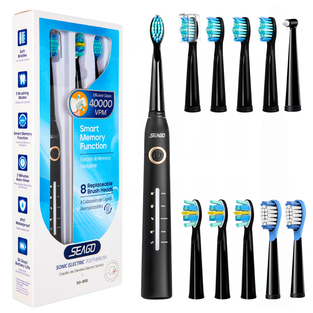 Periuta de Dinti Electrica Sonica Danesso® – Curatare Profesionala pentru Adulti si Copii