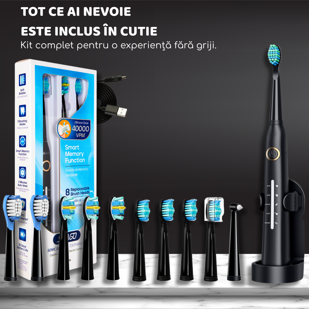 Periuță dinți electrică waterproof