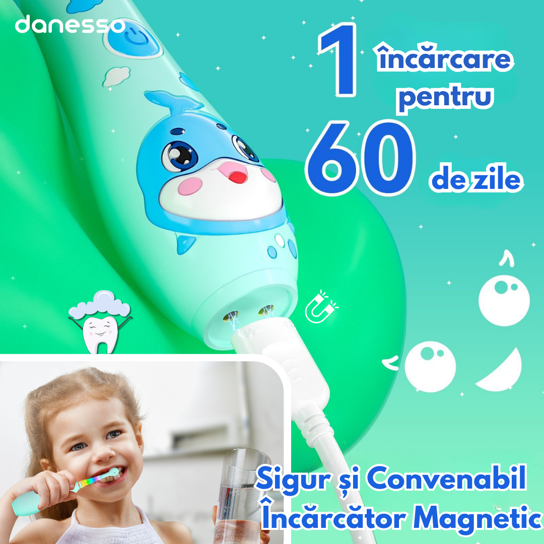Periuță dinți electrică bebeluși