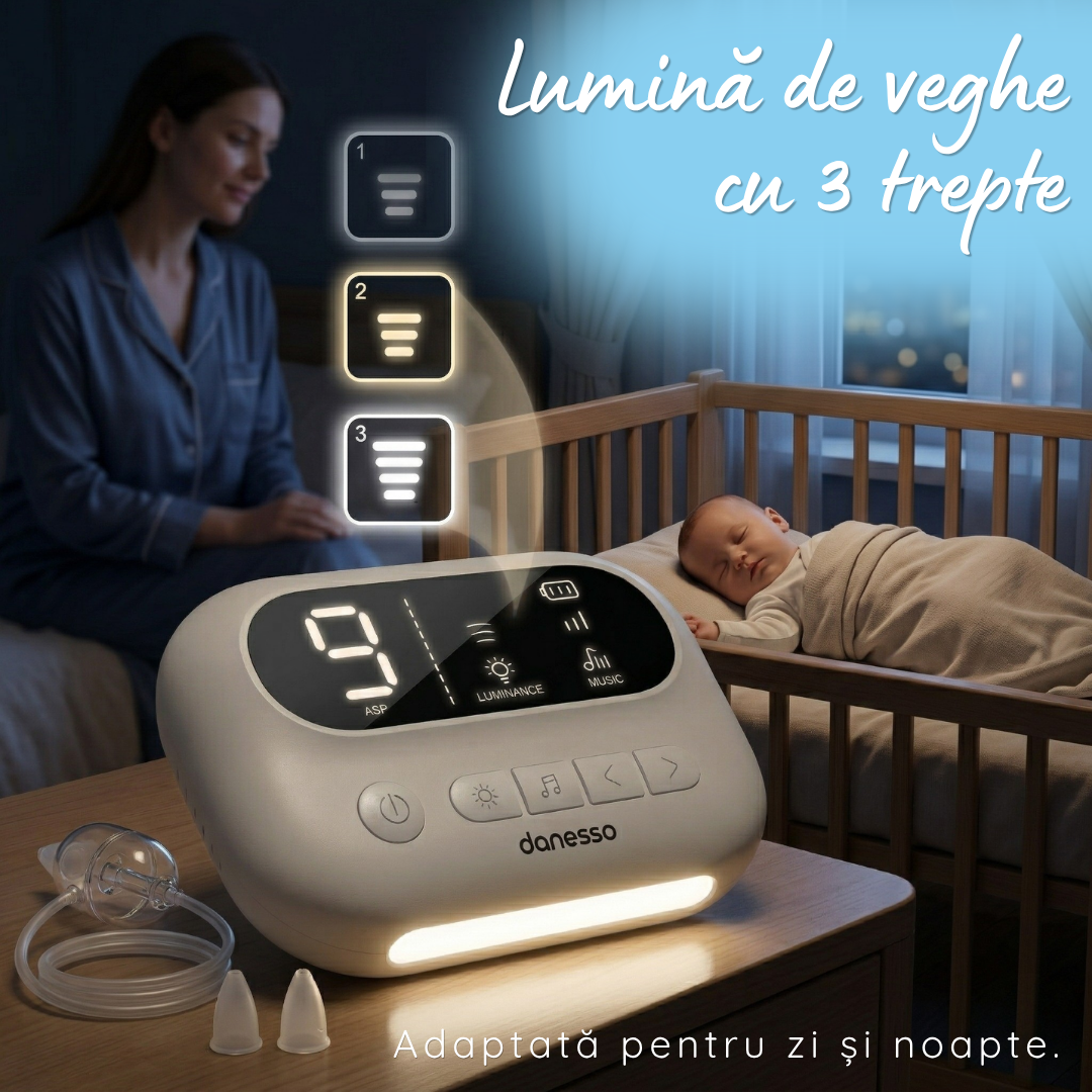 Aspirator nas înfundat bebe