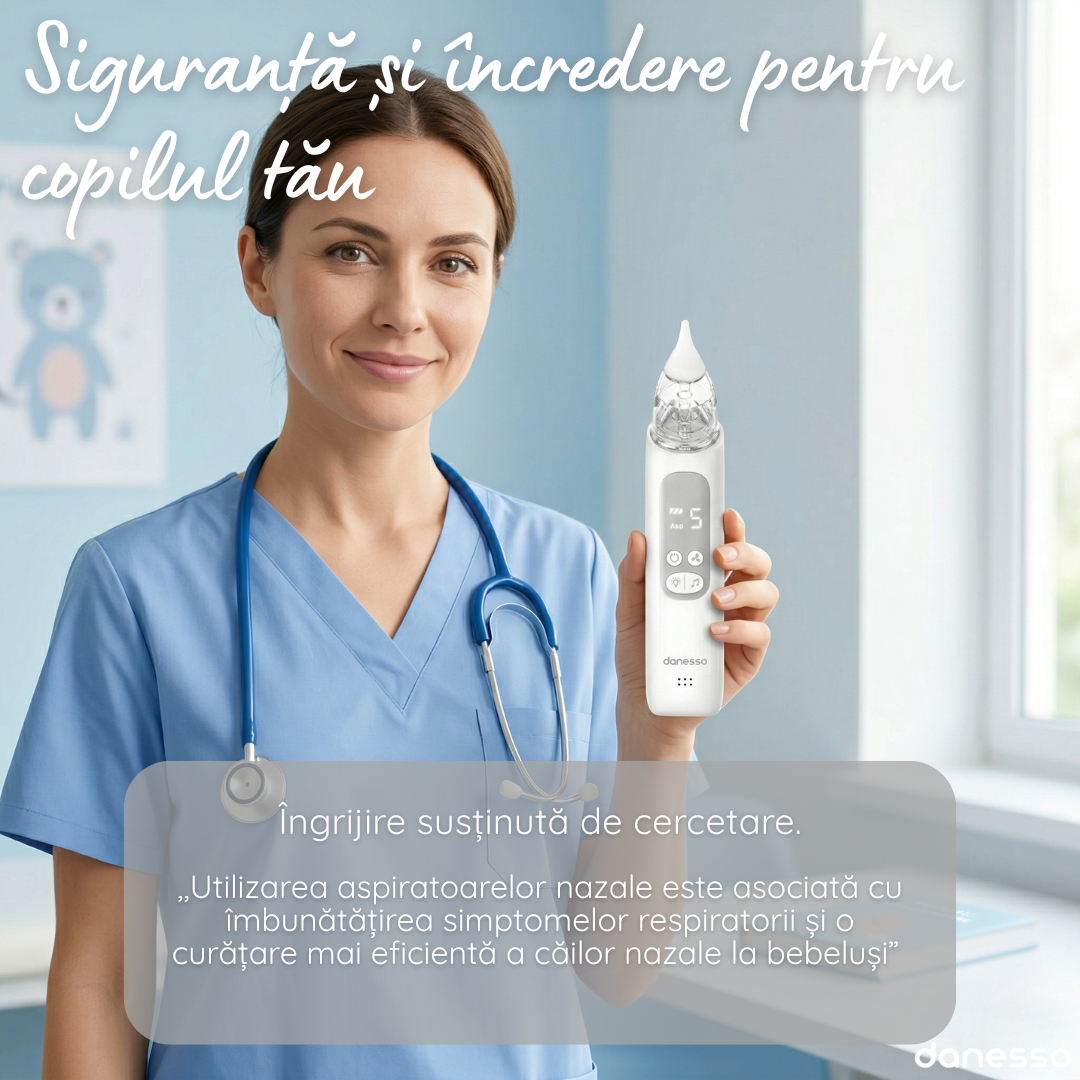 Aspirator nazal copii 5 viteze