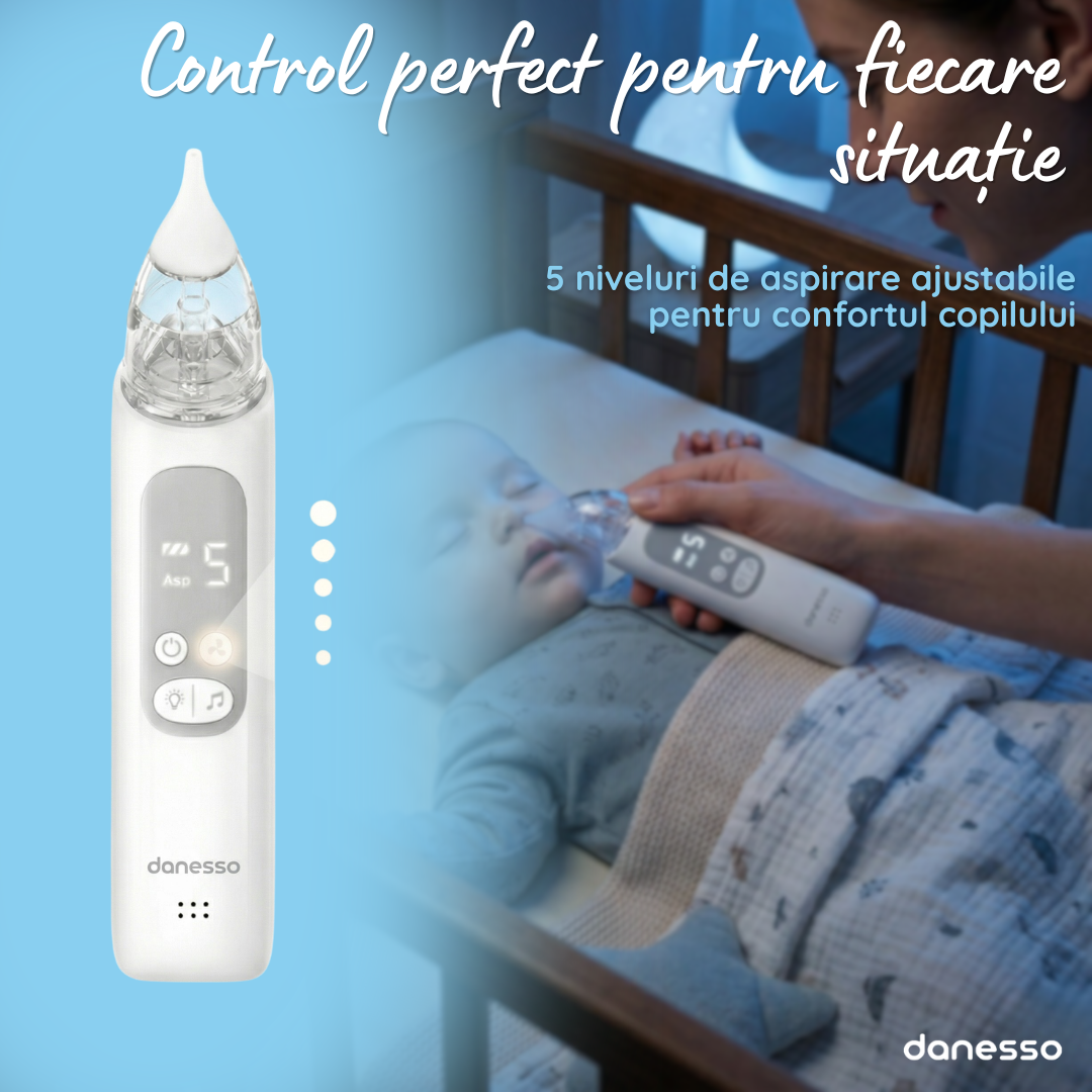 Aspirator nas înfundat bebe