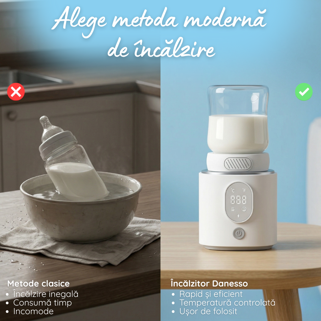 Încălzitor biberon rapid bebe