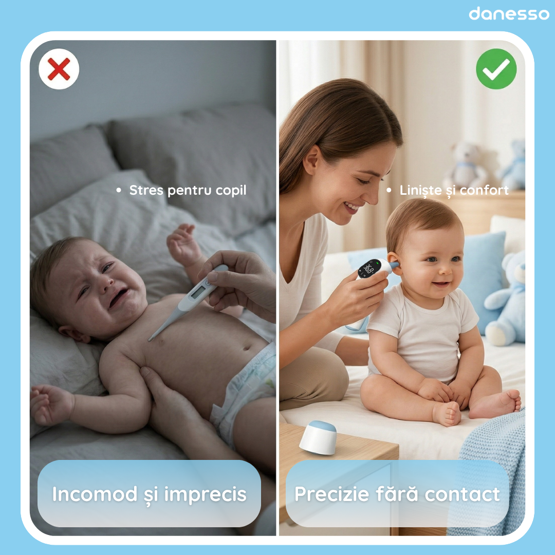 Termometru infraroșu digital copii