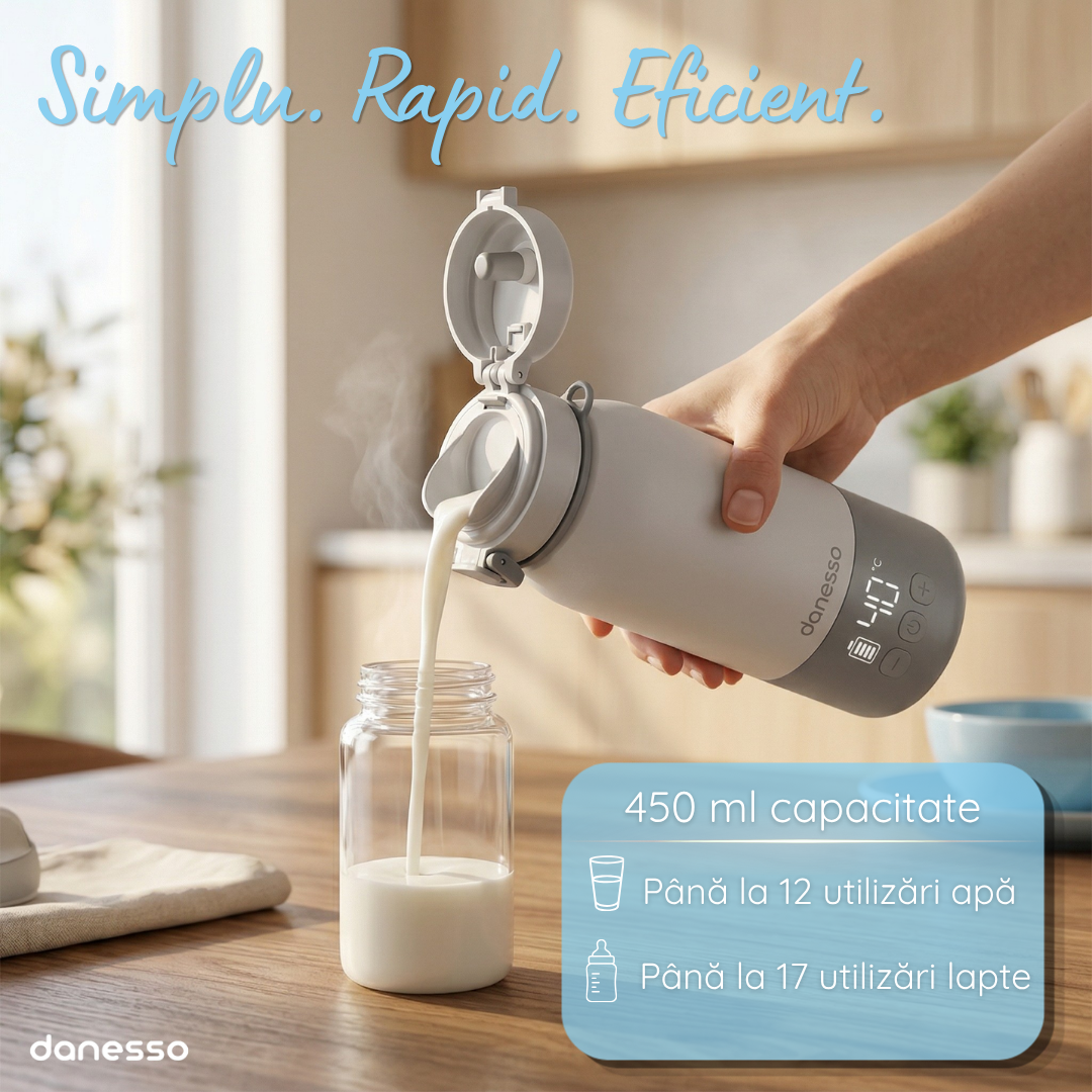 Încălzitor portabil tip termos bebe