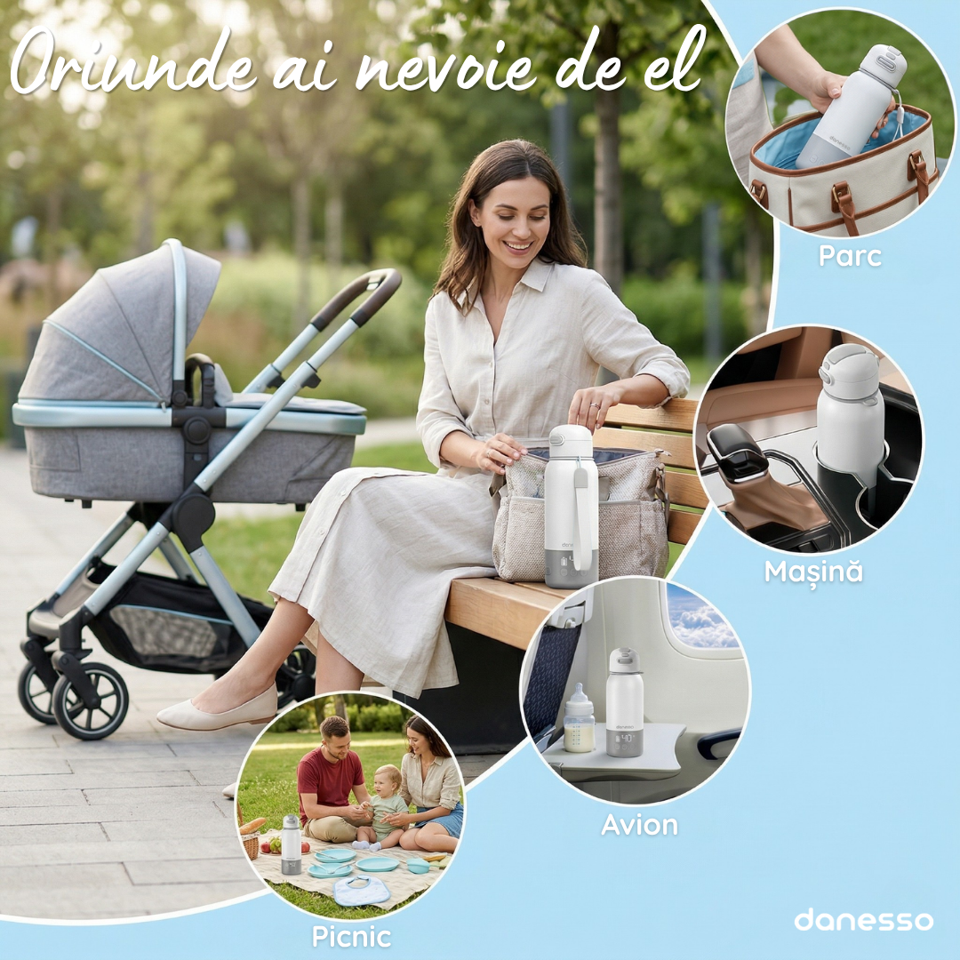 Încălzitor portabil tip termos